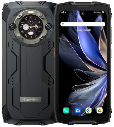 Blackview BV9300 Pro (schermo 6.7 - 256 GB, 12 GB RAM) Nero