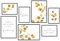 Hyggelig Home Premium Poster Set - 7 hochwertige Gold Blätter Eukalyptus Bilder Pflanzen Wandposter - Set Good Vibes - ohne Rahmen
