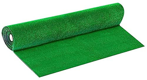 Prato Sintetico Manto Erboso Rotolo Erba Artificiale 7 mm Realistica Giardino Tappeto Erboso Sintetico Anti UV Atossico Drenante Ideale per Viali Piscina Terrazzo Aree Giochi (2 x 20 mt (40 mq))
