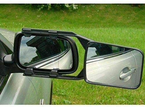 1x Abschleppspiegel, Baceyong Multi Angle für Caravan Pkw LKW 4WD Clip-On Abschleppspiegel, Universal für Anhänger Sicheres Schleppen Einstellbare Verlängerung (keine Leine)