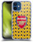 Head Case Designs Officially Licensed Arsenal FC Bruised Banana Logos Soft Gel Case Compatible With Apple iPhone 12 Mini