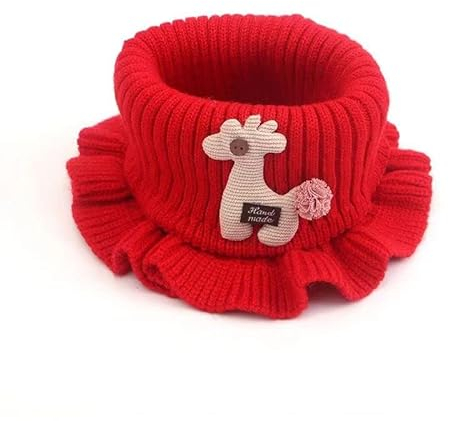 HEVIBK sciarpe per bambini invernali, sciarpe per bambini, sciarpe (rosso)
