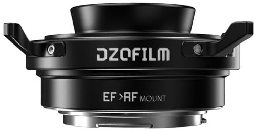 Octopus Adapter EF Mount Lens to RF Mount Camera (Black)