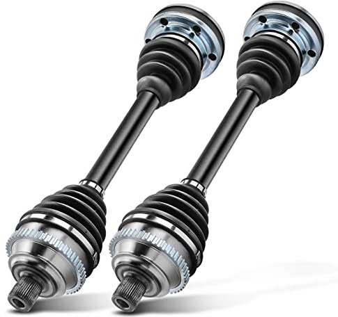 Frankberg 2x Antriebswelle Achswelle Mit ABS Ring Vorderachse Kompatibel mit Transporter IV Bus 70B 70C 70J 70K 7DB 7DC 7DJ 7DK Transporter IV Kasten 70A 70H Replace# 7D0407271A