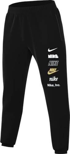 NIKE DX0795-010 M NK Club+ BB CF Pant MLOGO Pantaloni Sportivi Uomo Black L
