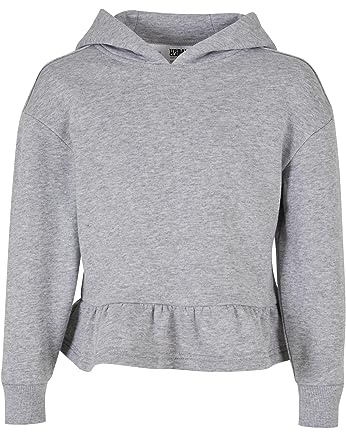 Urban Classics Damen Girls Organic Volants Hoody