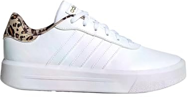 adidas Femme Court Platform Shoes, Cloud White/Cloud White/Magic Beige, 38 2/3 EU