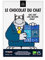 Dolfin Assortiment 32 Chocolat Noir Le Chat - Napolitains de Chocolat Belge, Emballage Forme BD - Cacao 37%, Caramel, Spéculos, Arôme Noisette - Onctueux & Décadent - Fait en Belgique, 160g