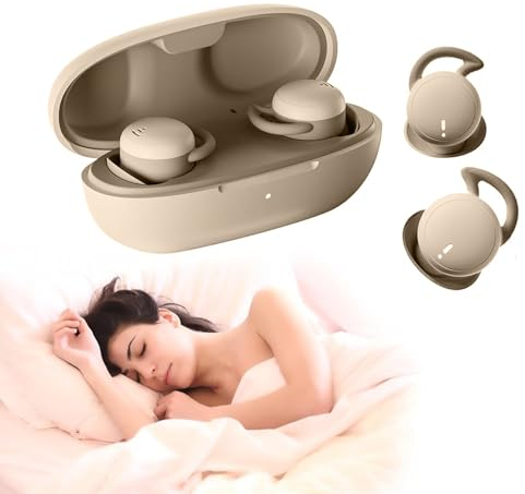 Mini Kopfhörer Bluetooth in Ear kabellos für Seitenschläfer Kopfhörer zum Schlafen in Ear Sleep Earbuds Kopfhörer für kleine Ohren unsichtbare kleinste Schlafkopfhörer Noise Cancelling Kopfhörer