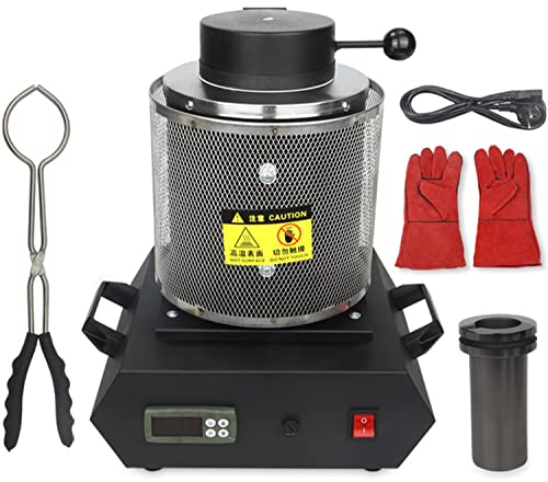 Elettrico Forno di Fusione ad Alta Temperatura di Fusione ristretto, Forno Elettrico, Forno di Fusione dell'Oro,1150℃ Digitale del Forno di Fusione della Macchina,Per Riscaldamento Casting di Raffina