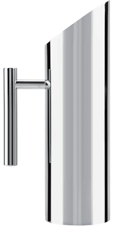 Stainless Steel Water Pitcher with Ice Guard 1.5L Metal Jug for Cold Drinks Iced Tea Home Hotel Restaurant Use