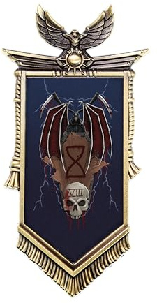 Starforged Warhammer 30K Horus Heresy Space Marine 2 Legion Kühlschrankmagnet Chaos Offizielle Lizenz Other-Night Lords II
