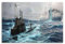 YTNSA U-111 Vintage-U-Boot-Poster, dekoratives Gemälde, Leinwand, Wandposter und Kunstdruck, modernes Familienschlafzimmer, Dekoration, Poster, 40 x 60 cm