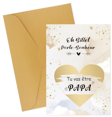 Bluckincle Carte À Gratter Annonce Grossesse Papa Cadeau Papa Cadeau Futur Papa Annonce Grossesse Famille Tu Vas Être Papa
