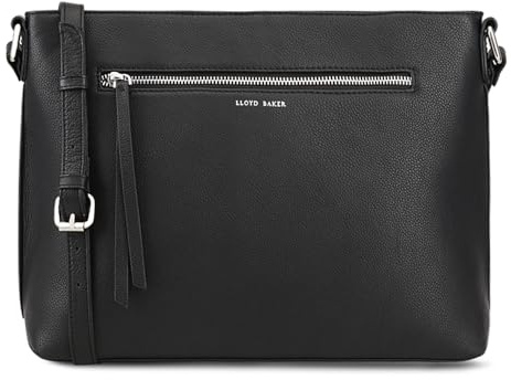 Lloyd Baker London – LAYSA Messenger Bag: Women's Modern Design in 100% Genuine Full Grain Leather