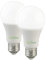 Luminea LED Glühbirne: 2er-Set LED-Lampen mit Dämmerungssensor, E27, 11 W, 1.050 lm, weiß (Sensor, Glühbirne mit Dämmerungsschalter, Wonzimmerleuchten)