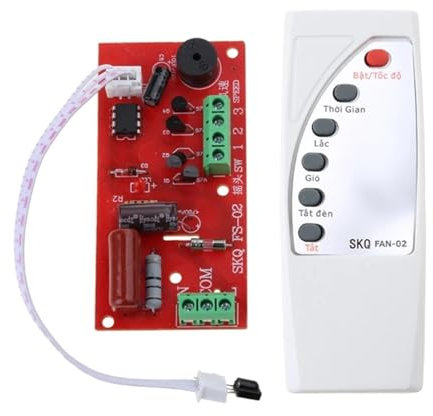 Placa de circuito del ventilador eléctrico del ventilador del aire acondicionado Placa universal Placa de control remoto(Y)