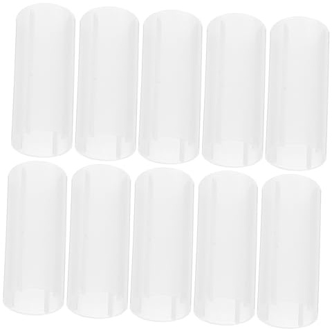 10pcs Plastic Battery Sleeve Tube Adapter Holder for 18650