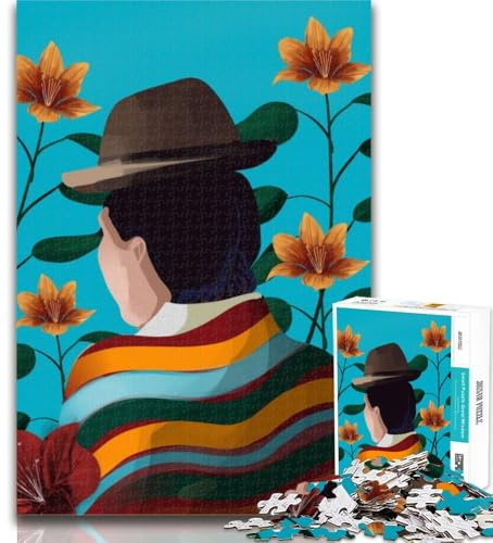 1000-teiliges Puzzle Peru für Erwachsene, ganze Familie, geeignet für Kinder ab 14 Jahren, 26x38cm