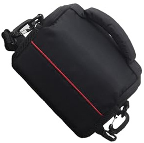 QUXVUIS Portable Camera Case Travel Bag Both Men Women Stylish and Practical for Small Camera Case Travel Photography Bag Stylish Add On Lenses Messenger Small Women and Men
