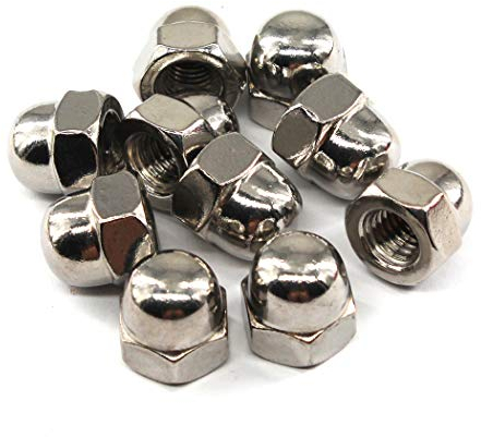M16 Hutmuttern Set 304 Edelstahl (10 Stück)