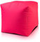 Ecopuf Cube - Sitzhocker Hocker Polyestergewebe Outdoor 100% Wasserdicht für außen und innen Sitzbox Würfel Pouf Ottomane Fußbank Zwei Größen erhältlich 50x50 cm - Faber Rosa M4