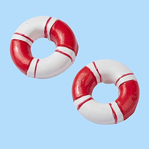 Hobbyfun Rettungsring rot, 2,3 cm, Btl. à 4 St.