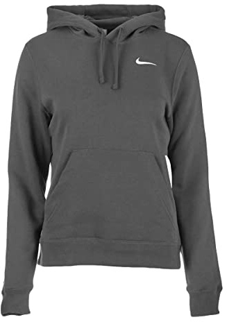 Nike Women's Pullover Fleece Hoodie (Anthracite, X-Small)