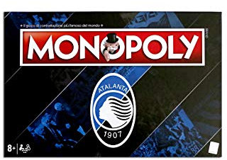 Atalanta BC ATAMONOPOLY, Monopoly Atalanta Unisex Erwachsene, Schwarz Hellblau, Standard