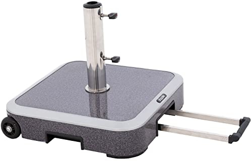 Doppler Expert Trolley Sockel, grau, 56 x 56 x 12 cm, 50 kg