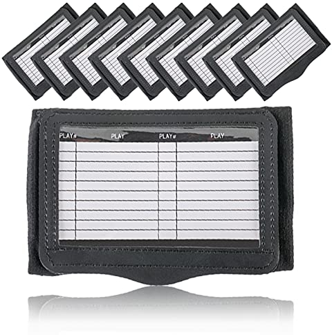 Yaegoo Handgelenktrainer, Fußball-Spielbuch-Armbänder, Erwachsenengröße, Profi-Fußball-Armband, Spielbuch für Flaggen-Fußball und Tackle-Fußball (10)