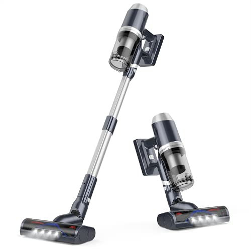 ORFELD Akku Staubsauger, 24000Pa Kabelloser Staubsauger Teppiche und Tierhaare