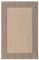 Alfombra Vinilica Premium con Ribete Lavable y Antideslizante, Alfombras de habitación PVC Resistentes de Alta Gama para Interior y Exterior, Alfombras Salon Estores Basic, Marrón Claro 140X200