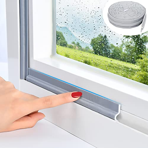 118Inch 3M Burletes Puertas Tira de Sellado Junta para Puertas y Ventanas,Aislante Burlete Autoadhesivo de Espuma de PU Grietas y Huecos,para Puerta Ventana Impermeable Evitación de Colisiones