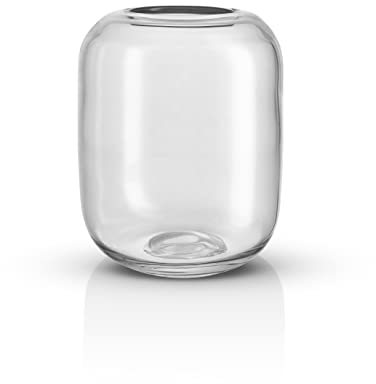 EVA SOLO | Acorn Vase H 16,5 | Dekorative Glasvase in Einer schlichten und organischen Formsprache | Clear