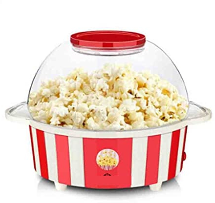 Popcorn Popper MP-100 Electric Mini Home Popcorn Maker Máquina automática de Palomitas de maíz de Gran Capacidad 5.0L 850W 1 Olla/3 Minutos Ideal para Fiestas en casa Niños