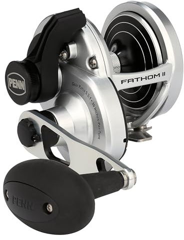 PENN Fathom II Lever Drag Low Profile 25N RH