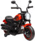 HOMCOM Moto électrique pour Enfants, 3 km/h, 6V, avec Phare LED, Charge Max. 25 kg, Voiture électrique pour Enfants, 2 Roues d'entraînement, de 18 à 36 Mois, avec Moteur Puissant, Rouge
