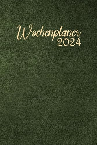 Wochenplaner 2024 a5: Buchkalender 2024 Monatlicher und Wochenkalender, 12 Monate von Januar bis Dezember, 1 Woche auf 2 Seiten, Kalender 2024.
