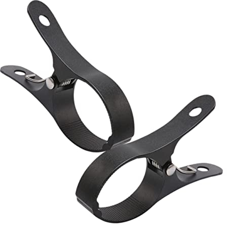 PRETYZOOM 2pezzi Pinze Per Trapunte in Lega Di Alluminio Anti-vento Per Abiti e Asciugamani Da Spiaggia Clip Per Asciugare i Vestiti Grandi e Resistenti Denti Antiscivolo