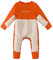 vejtmcc Mono para bebé recién nacido, mopa para niñas, mameluco sólido, mameluco y Jumphou, naranja, 18-24 meses