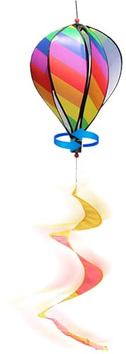 Windspiele, Heißluftballon-Dekorationen, Heißluftballon-Windspiele Für Den Garten, Heißluftballon-Windspiele, Bunte Heißluftballon-Dekorationen, Hängende Windspiele, Rotierende Heißluftballon-Mu