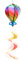 Windspiele, Heißluftballon-Dekorationen, Heißluftballon-Windspiele Für Den Garten, Heißluftballon-Windspiele, Bunte Heißluftballon-Dekorationen, Hängende Windspiele, Rotierende Heißluftballon-Mu