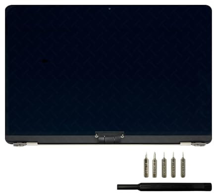 FTDLCD® Display LCD da 13,6 pollici a LED LCD Screen Retina, per Apple MacBook Air M3 A3113 2024 EMC 8611 Mac15,12 2560x1664 (mezzanotte)
