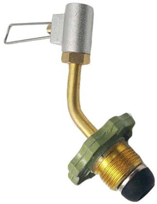 Happyyami Outdoor Filler Adapter for Gas Canister Professional Refill Adapter Random Base Color for Camping and Bbq