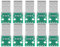 USB Type A Male Plug DIP Adapter Board 4 Pin 2.54mm Pitch DIY USB Power Supply Breadboard Design [Electronics Accessories]