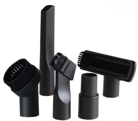 Kit de 5 cabezales de succión de repuesto para aspiradora Karcher MV2 A2004 A2024 WD2 WD3 WD3P DS 5500, 1 cepillo, 1 cepillo redondo, 1 cabezal de succión 2 en 1, 1 cabezal de succión plano, 1