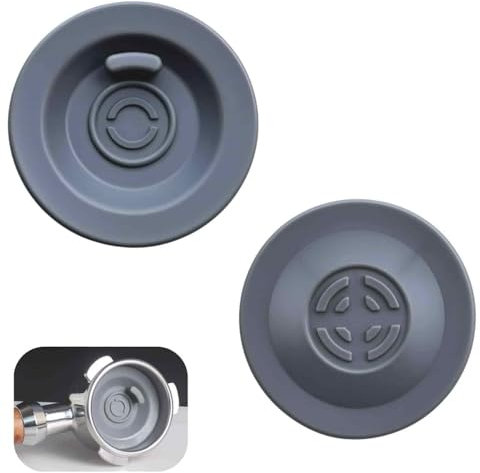 2 Stück 54mm Reinigungsscheibe Reinigungstabletten für Espressomaschinen - Siebträger Filter kompatibel mit Breville/Sage/Gastroback