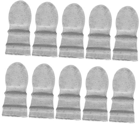 GRIRIW 10pcs Steel Hammer Handle Wedges for Repair Wooden Handle Reinforcement Construction Easy Installation Versatile Tool Accessory for Carpentry and Heavy-Duty Use