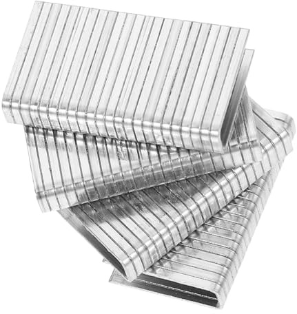 iplusmile 100 Pièces Agrafes Fer pour Réparation Volets Roulants Kit de Fixation Volets Intérieurs Réparation Maison